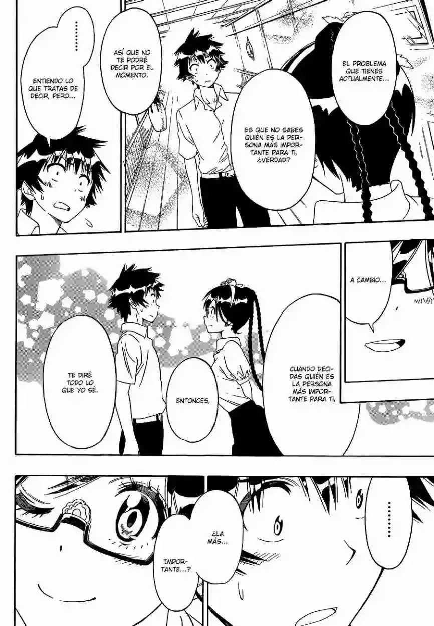 Nisekoi capítulo 121, página 8