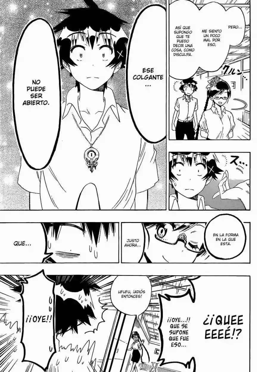 Nisekoi capítulo 121, página 9