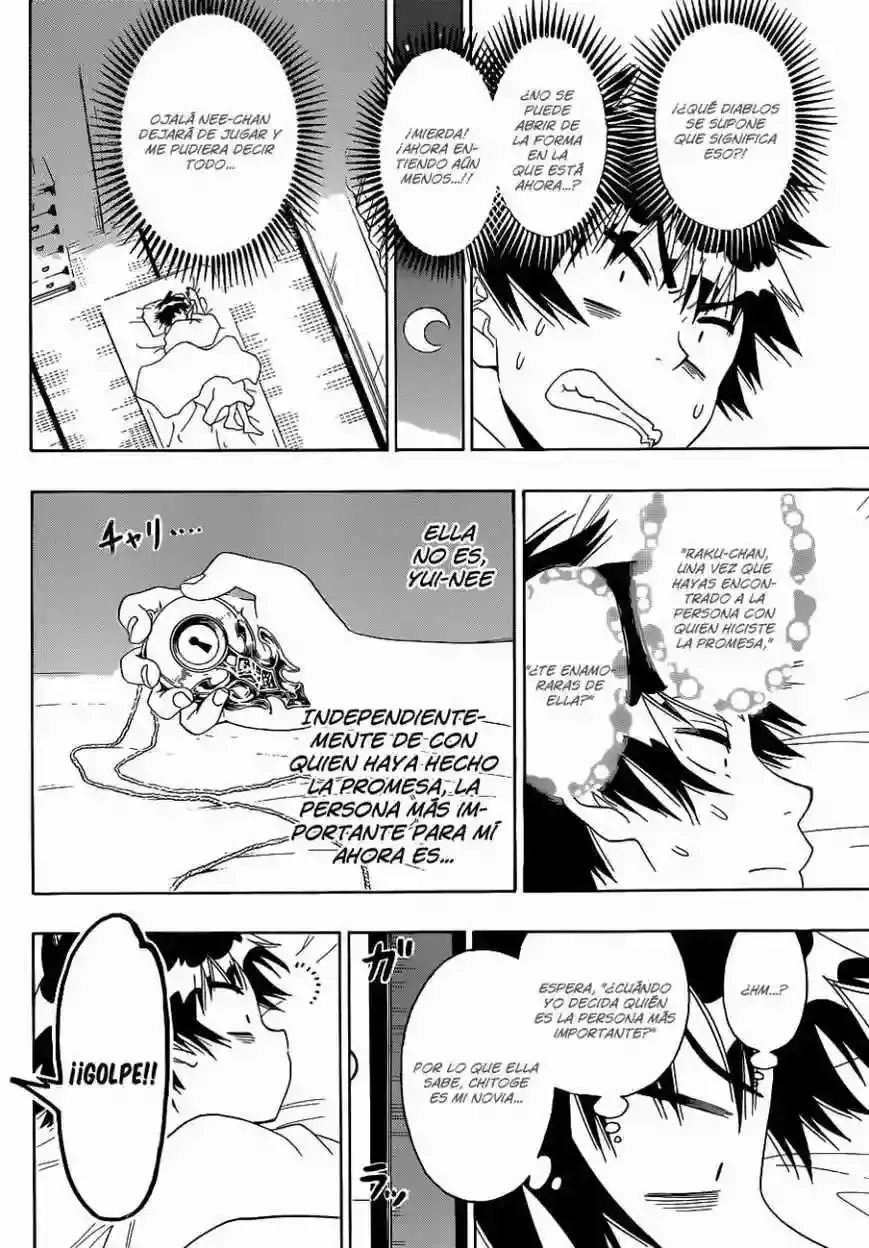 Nisekoi capítulo 121, página 10