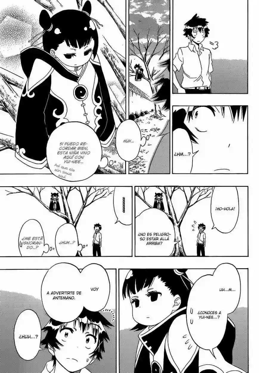 Nisekoi capítulo 121, página 17