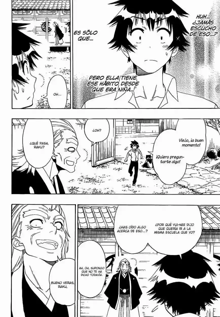 Nisekoi capítulo 121, página 20