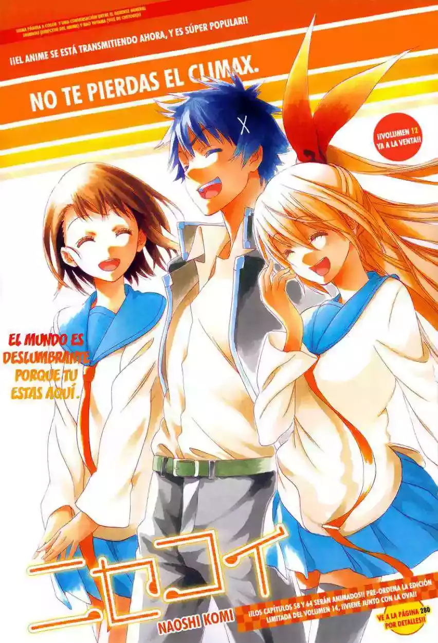 Nisekoi capítulo 122, página 4