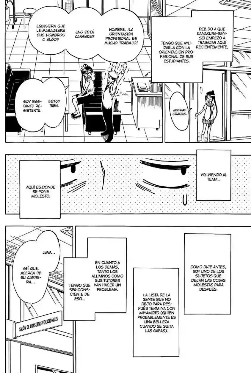 Nisekoi capítulo 122, página 8