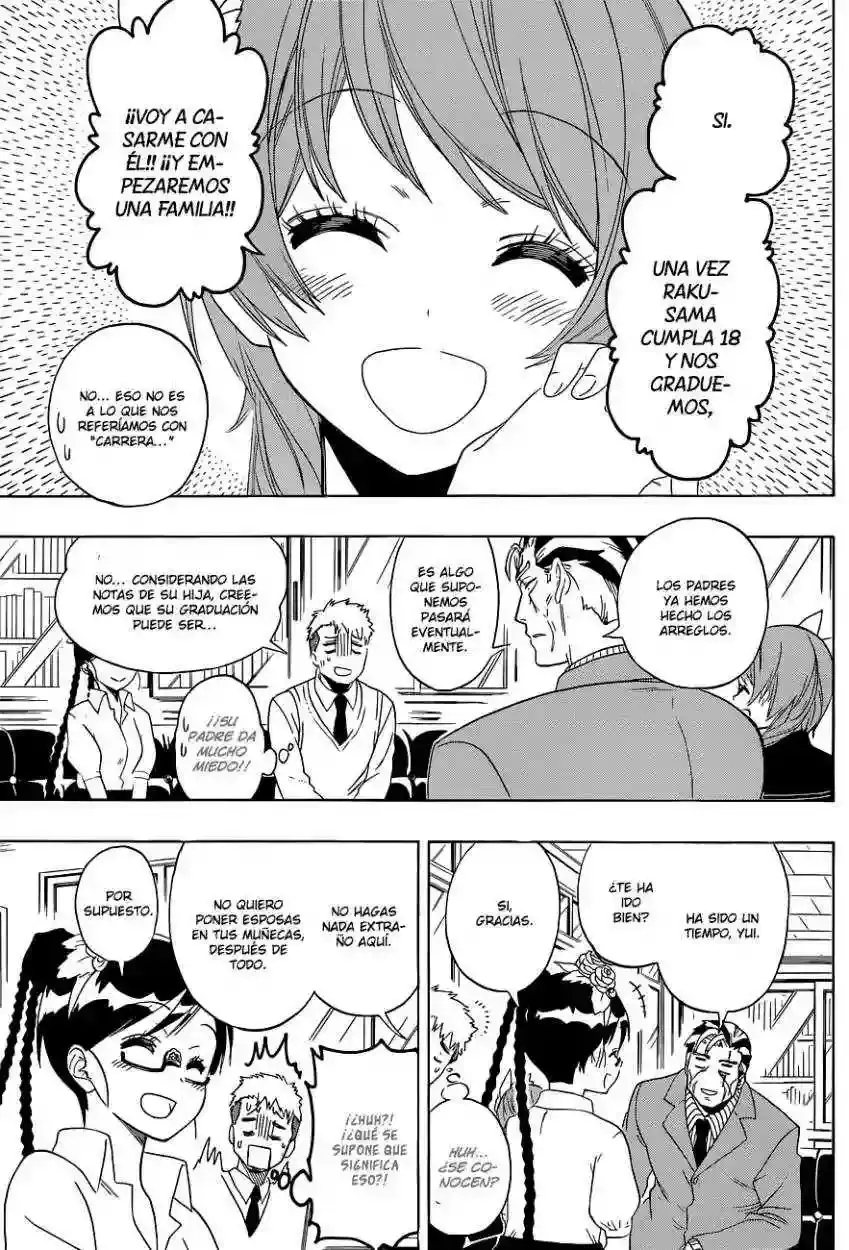 Nisekoi capítulo 122, página 9
