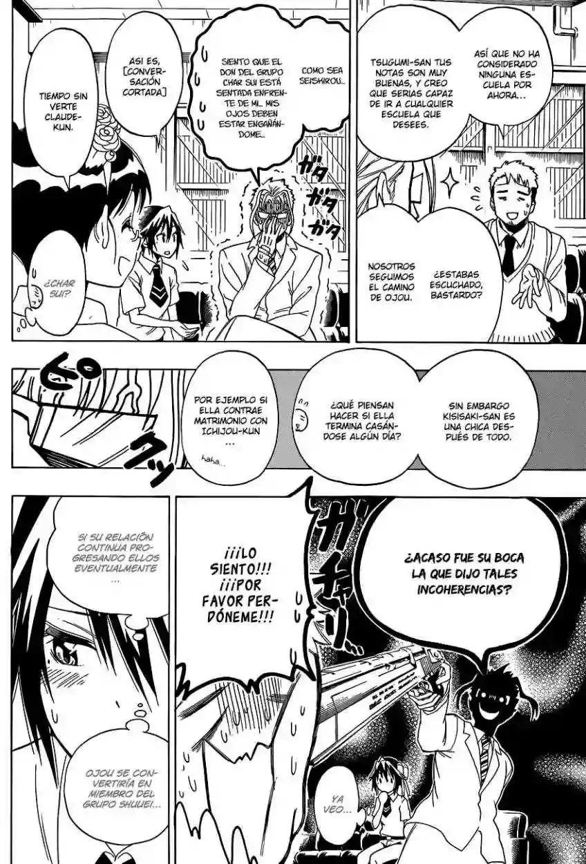 Nisekoi capítulo 122, página 12