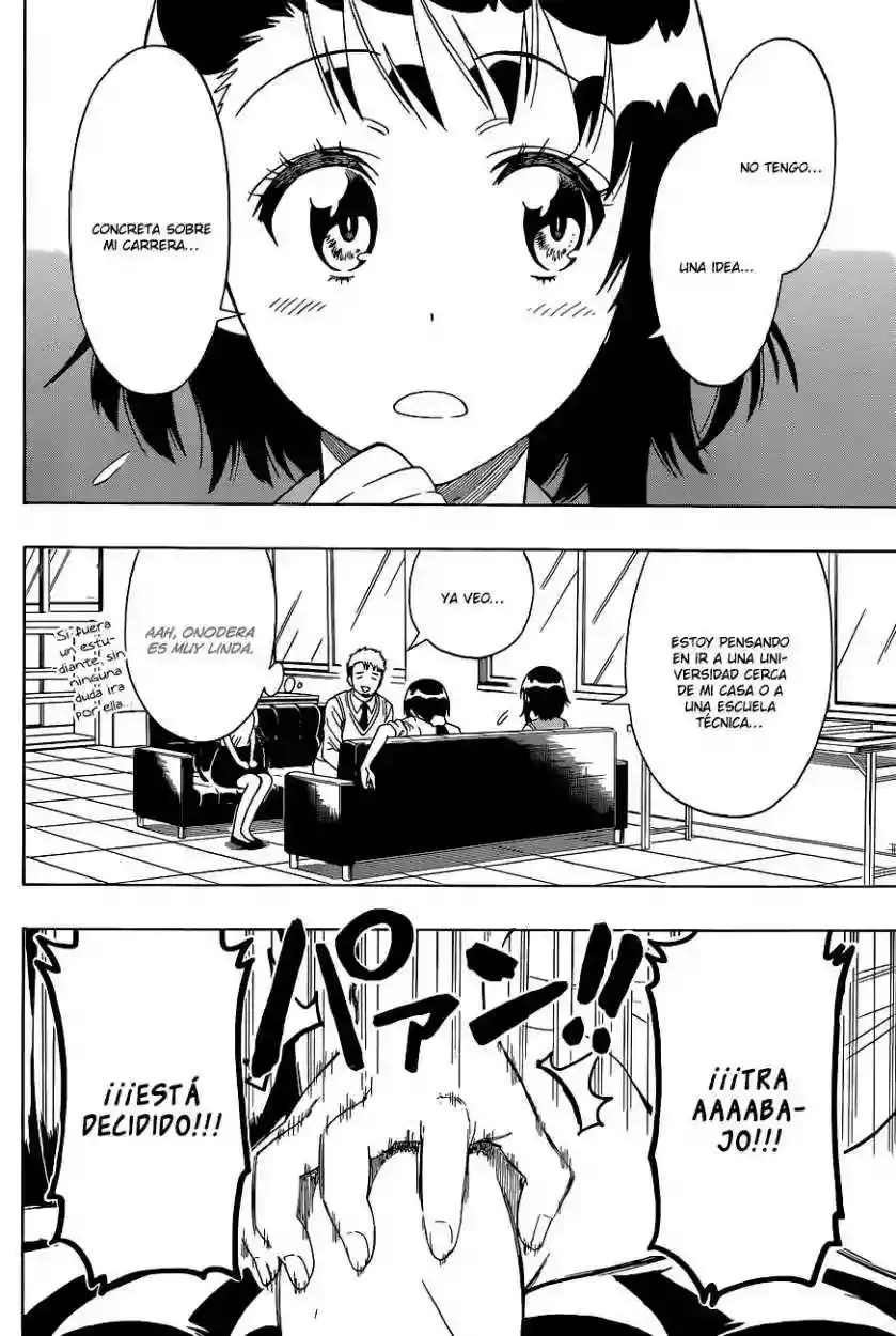 Nisekoi capítulo 122, página 14
