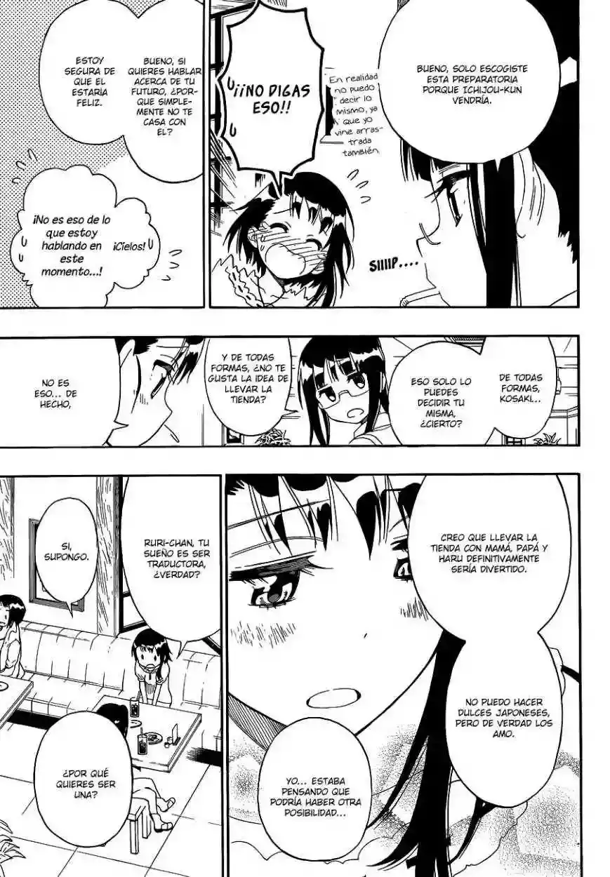 Nisekoi capítulo 123, página 6