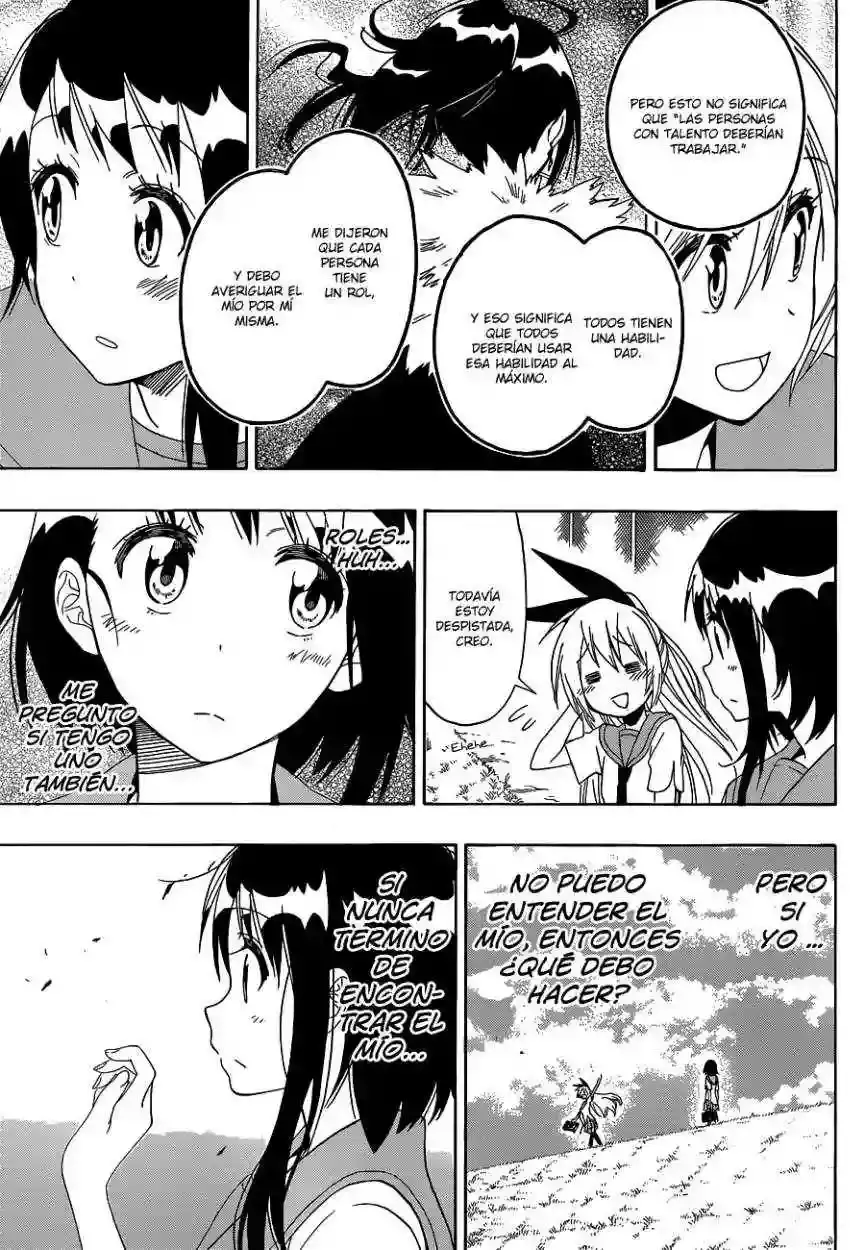 Nisekoi capítulo 123, página 14