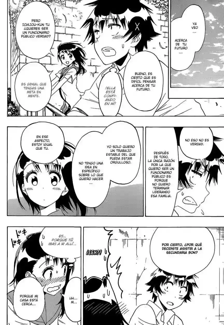 Nisekoi capítulo 123, página 17