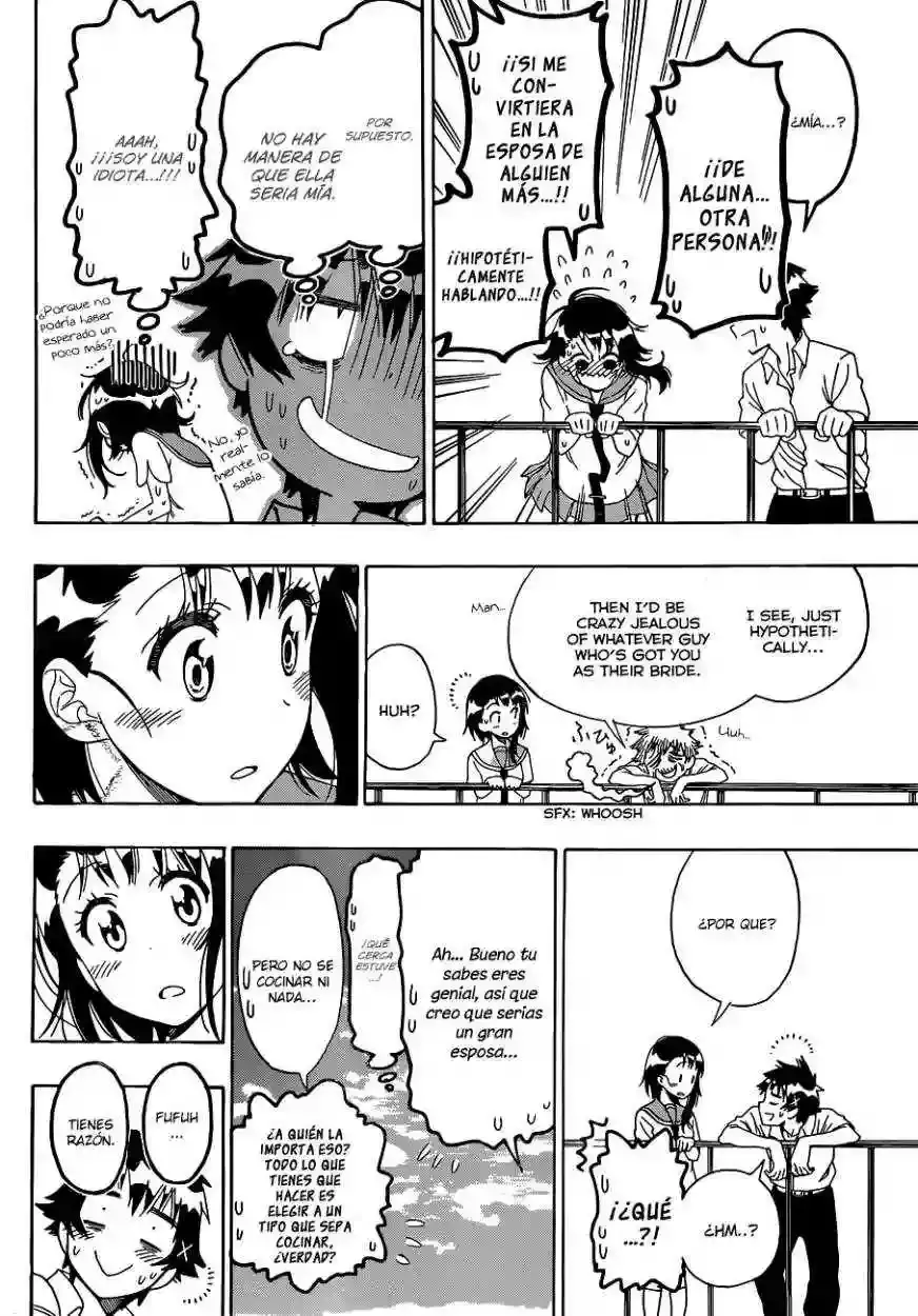 Nisekoi capítulo 123, página 21