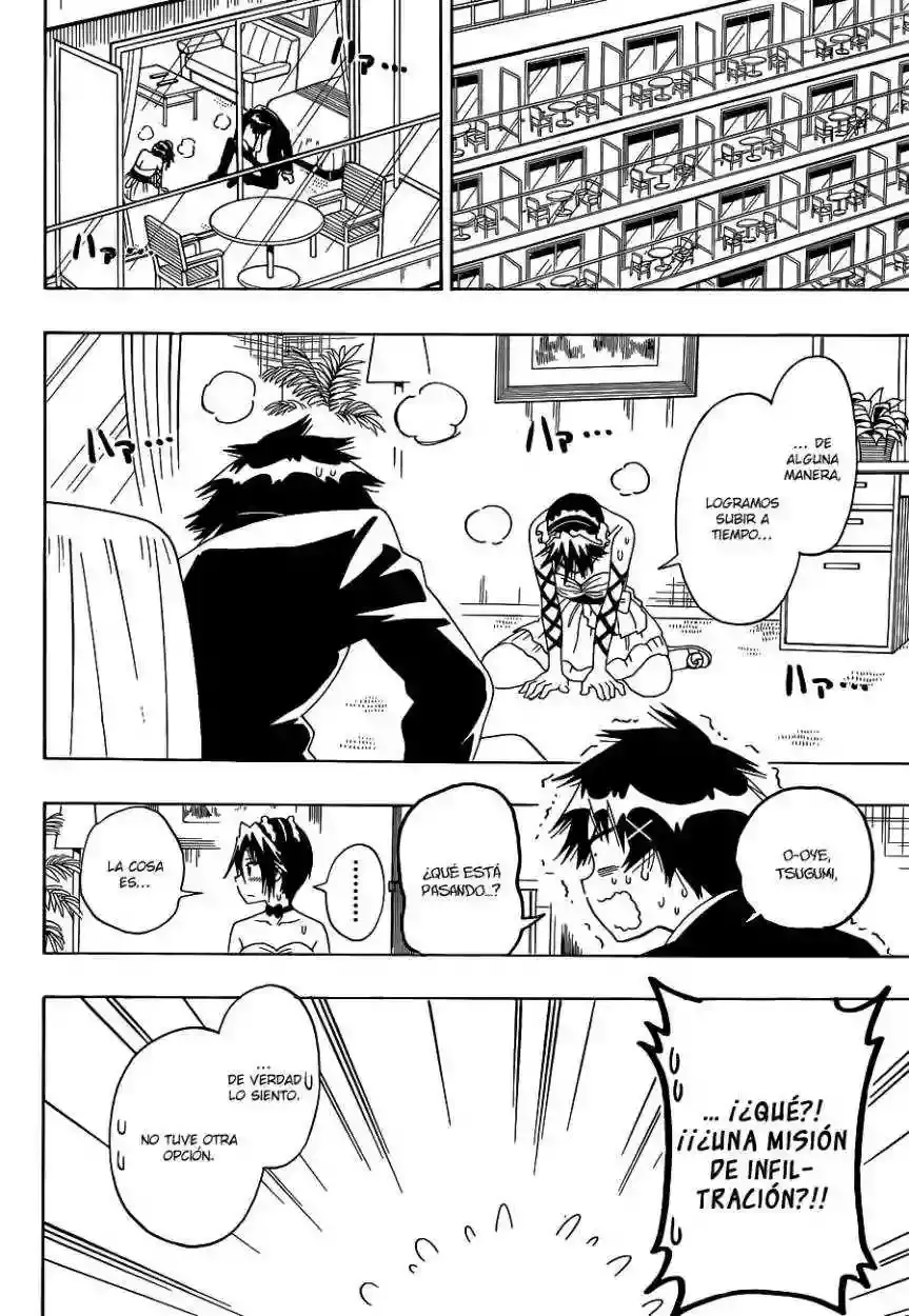 Nisekoi capítulo 124, página 9
