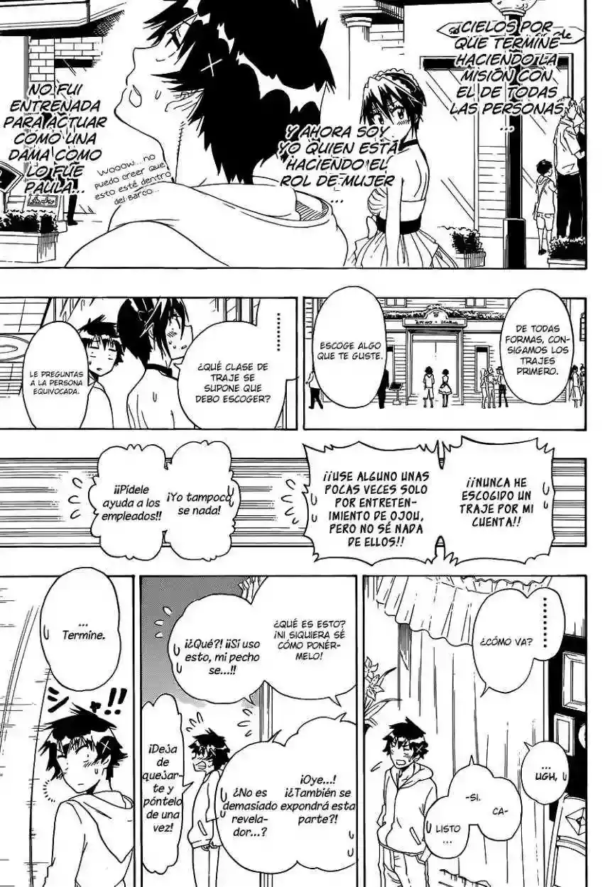 Nisekoi capítulo 124, página 12