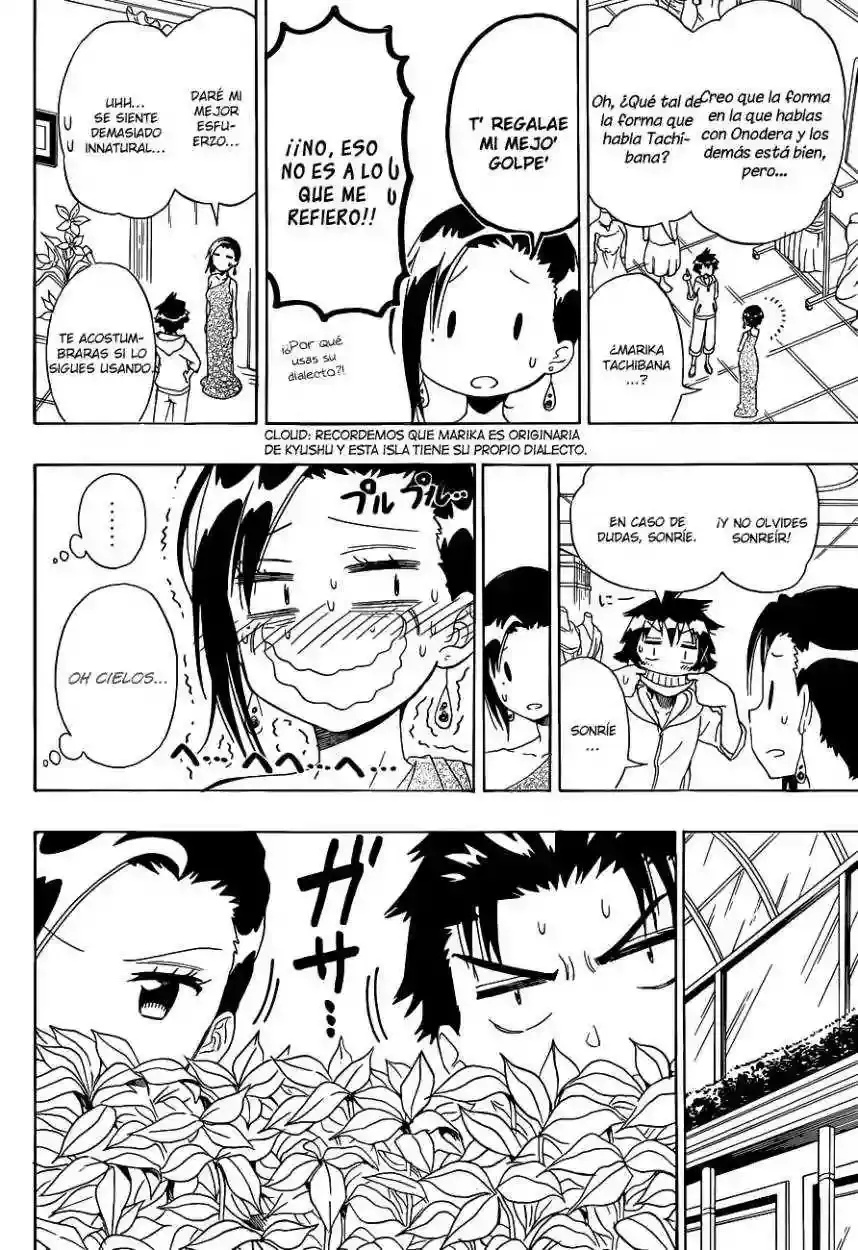 Nisekoi capítulo 124, página 15