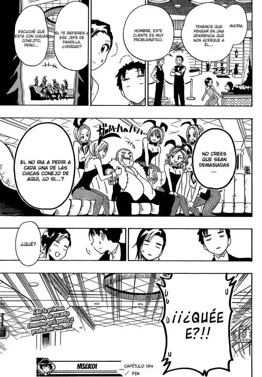 Nisekoi capítulo 124, página 22