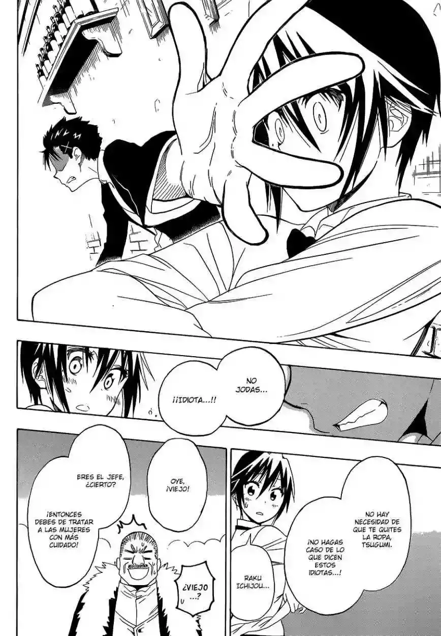 Nisekoi capítulo 125, página 17