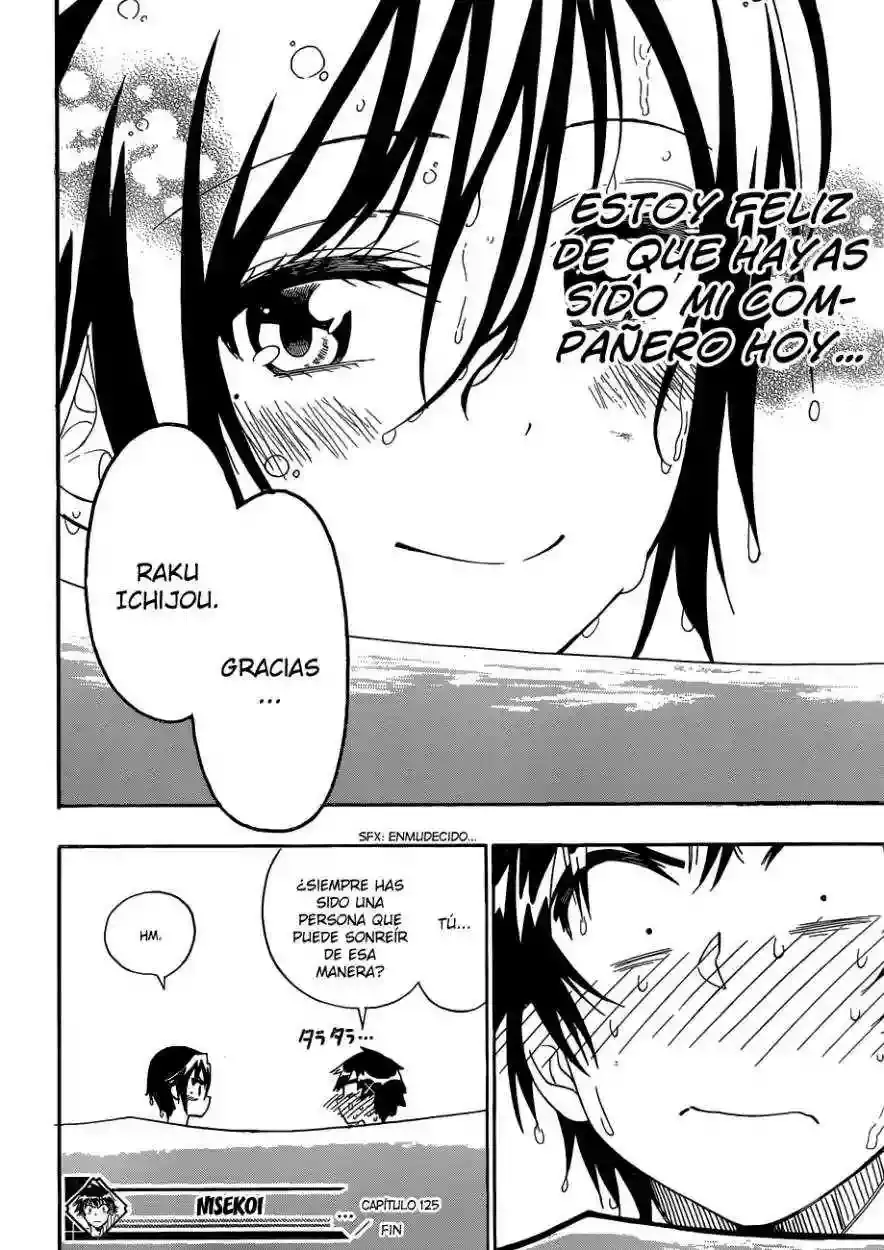 Nisekoi capítulo 125, página 23