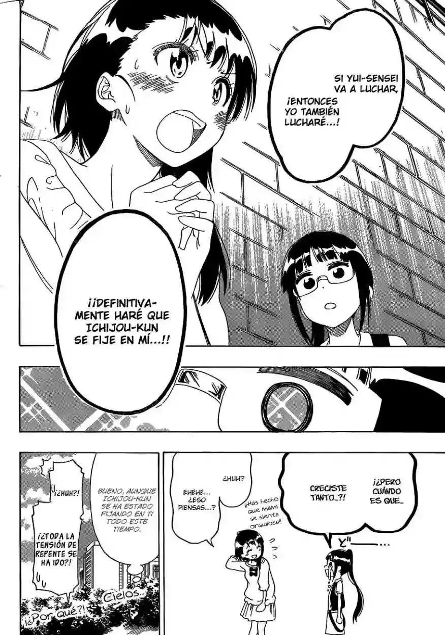 Nisekoi capítulo 126, página 21