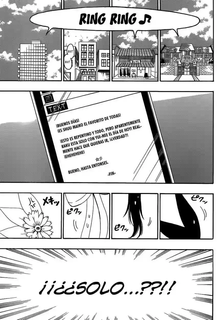 Nisekoi capítulo 127, página 6