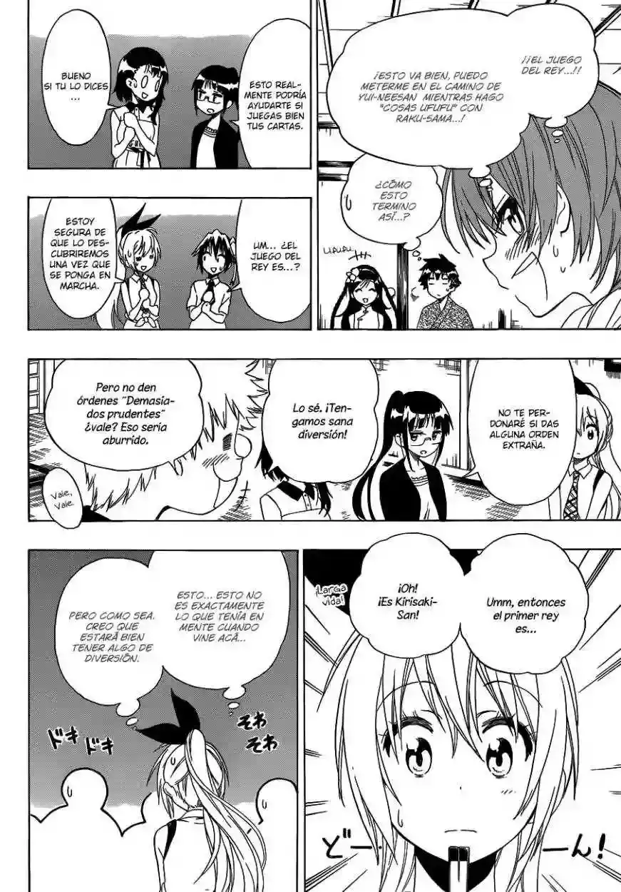 Nisekoi capítulo 127, página 15