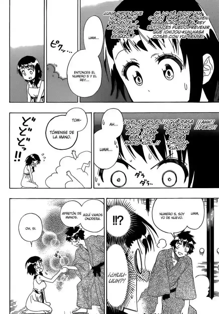 Nisekoi capítulo 127, página 17