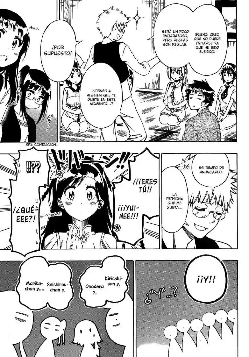 Nisekoi capítulo 128, página 6