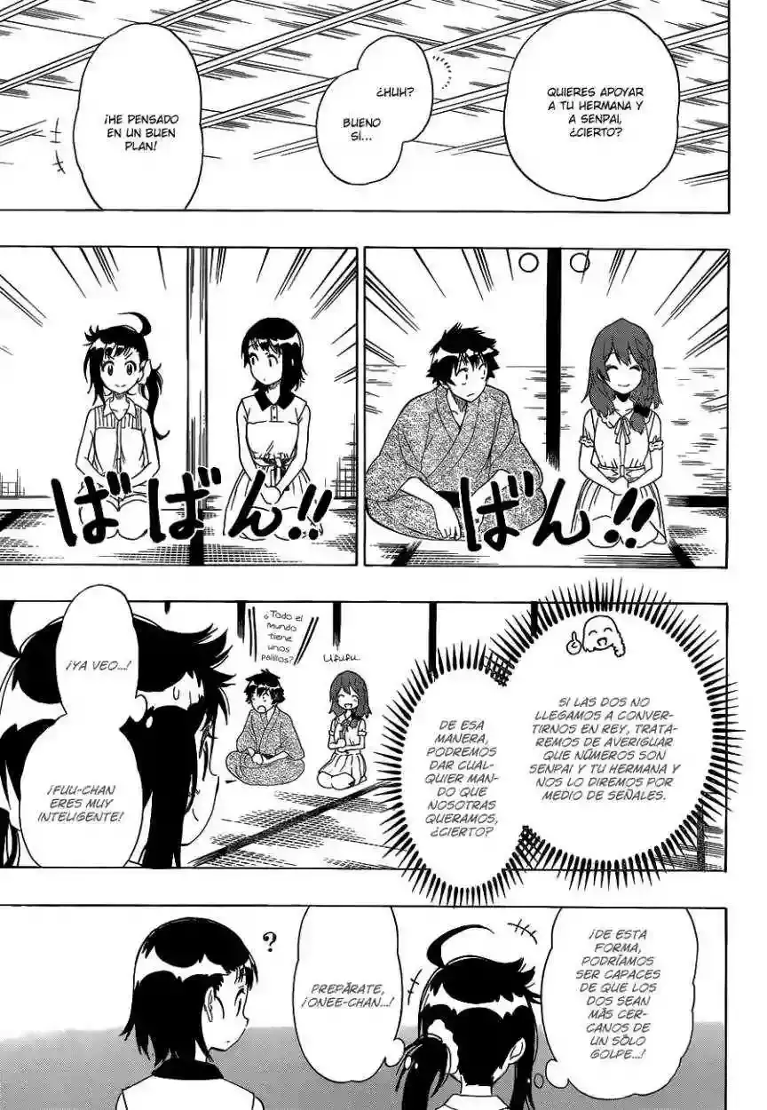 Nisekoi capítulo 128, página 14