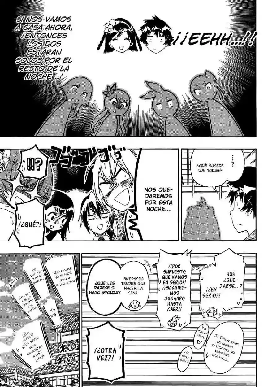 Nisekoi capítulo 128, página 18