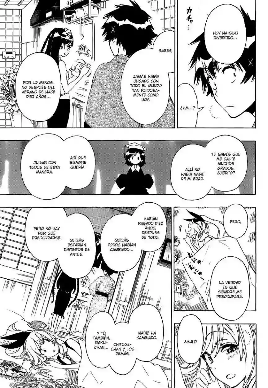 Nisekoi capítulo 128, página 20