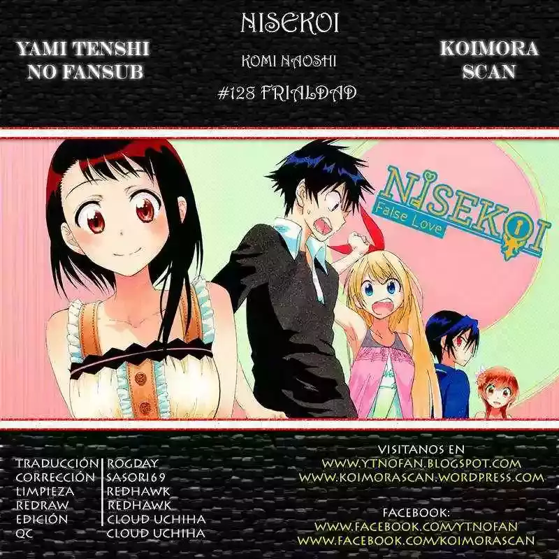 Nisekoi capítulo 129, página 1