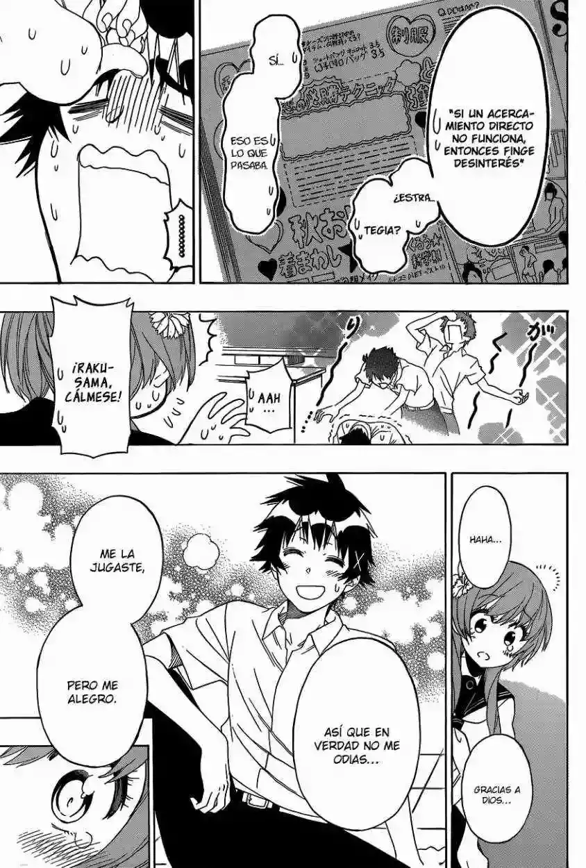 Nisekoi capítulo 129, página 20