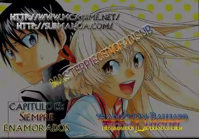 Nisekoi capítulo 13, página 1