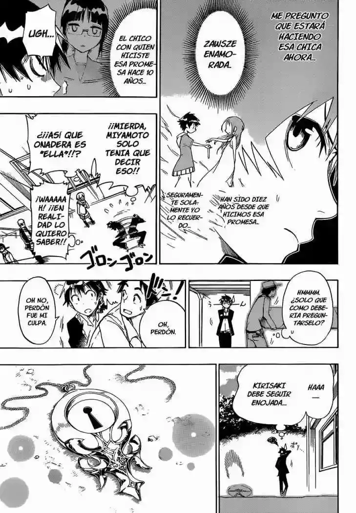 Nisekoi capítulo 13, página 6