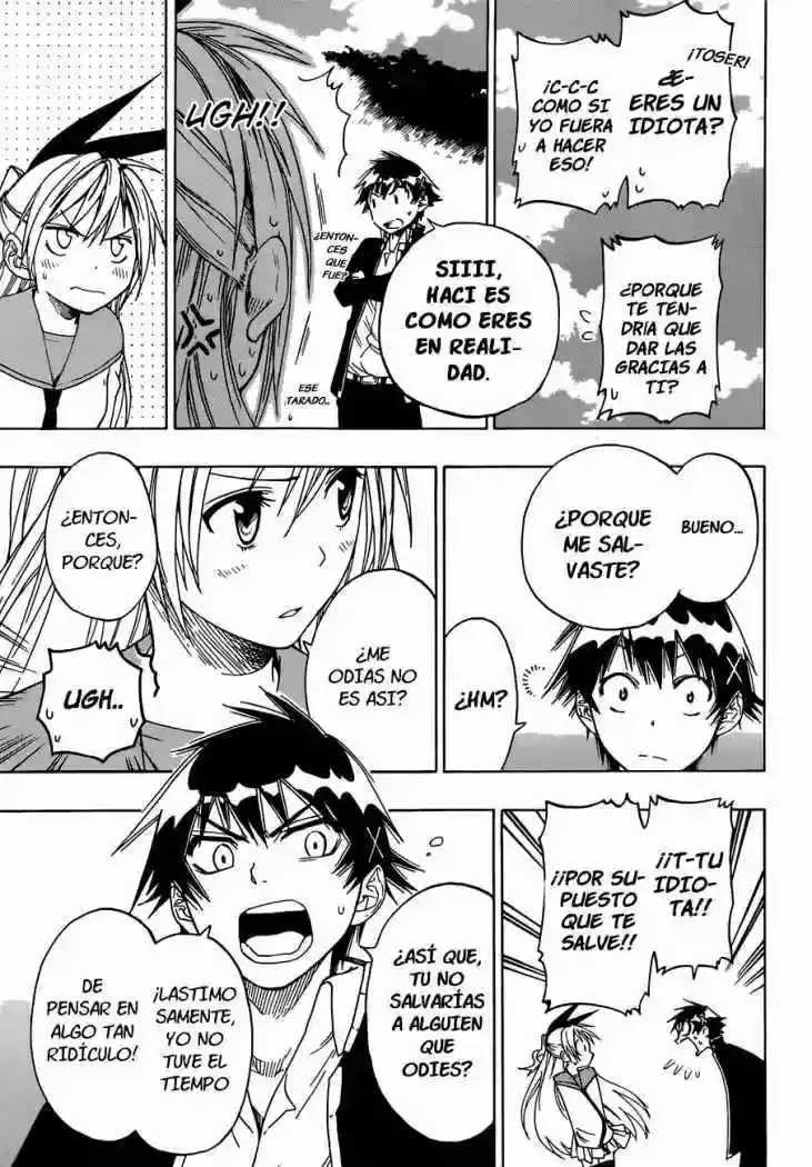 Nisekoi capítulo 13, página 8