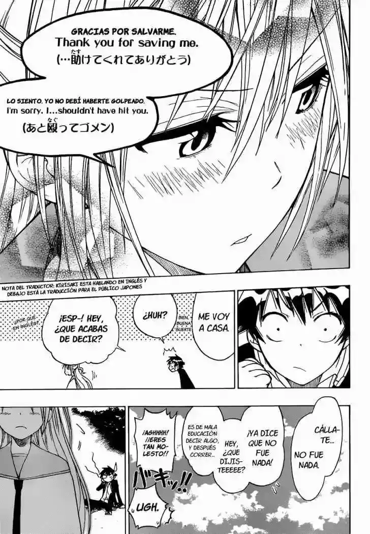 Nisekoi capítulo 13, página 10