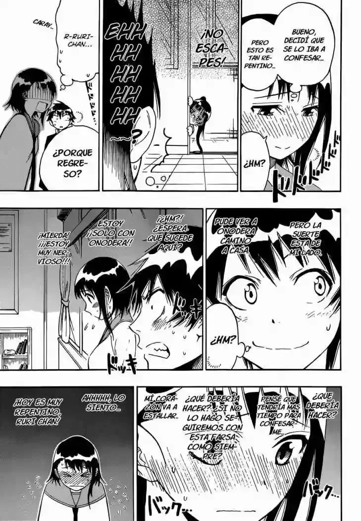 Nisekoi capítulo 13, página 14