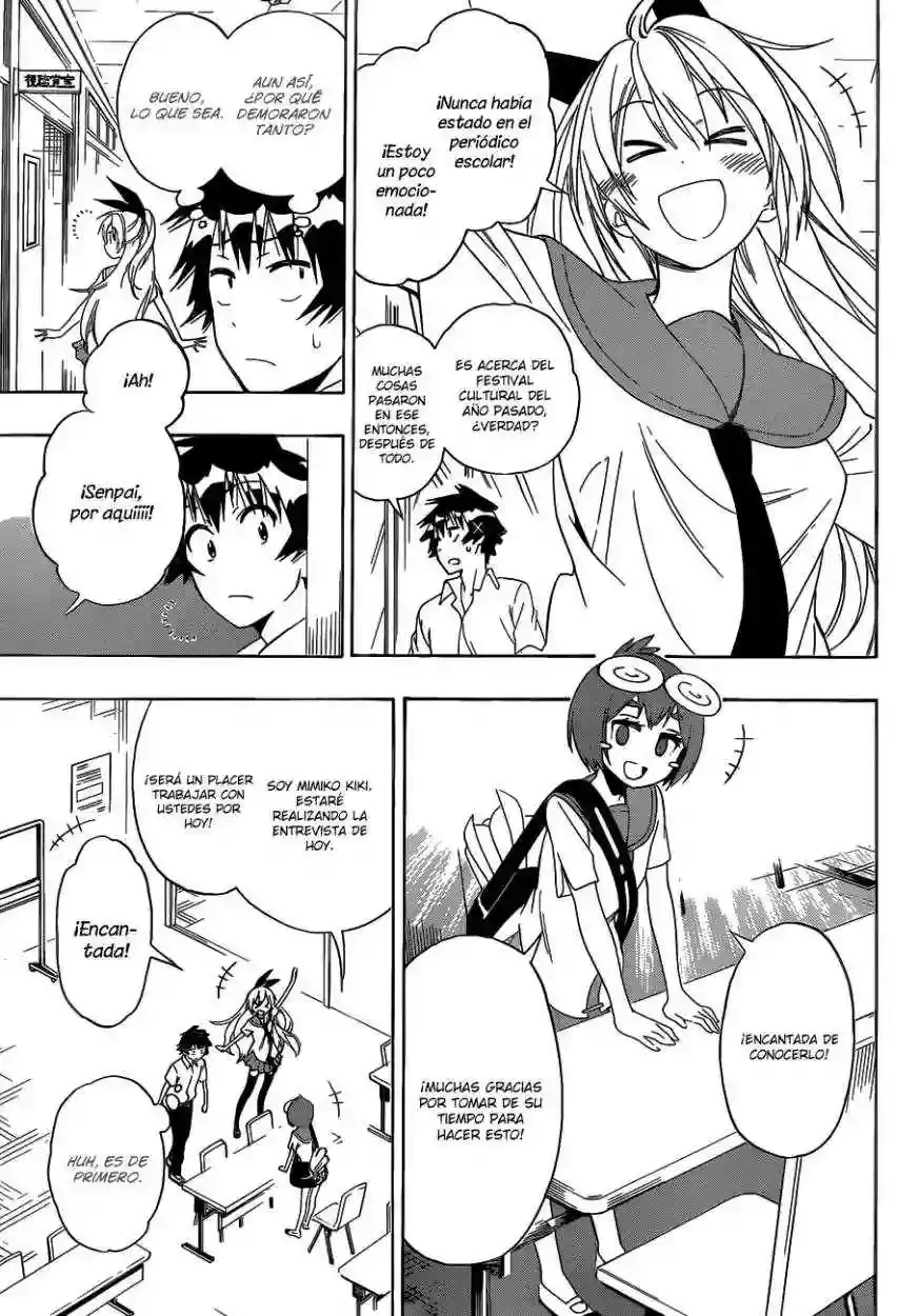 Nisekoi capítulo 130, página 6
