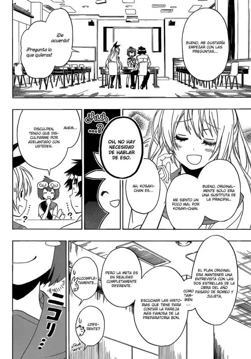 Nisekoi capítulo 130, página 7