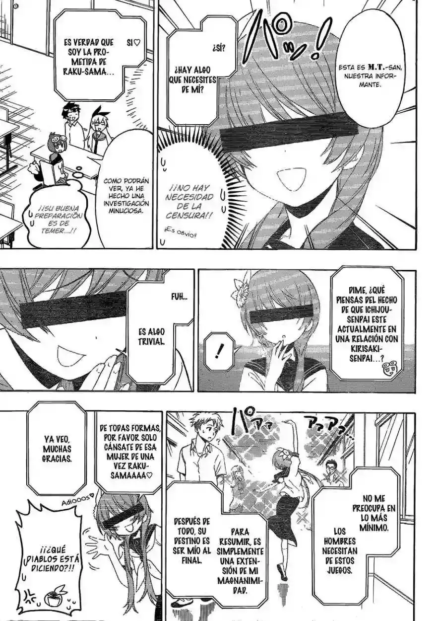 Nisekoi capítulo 130, página 12