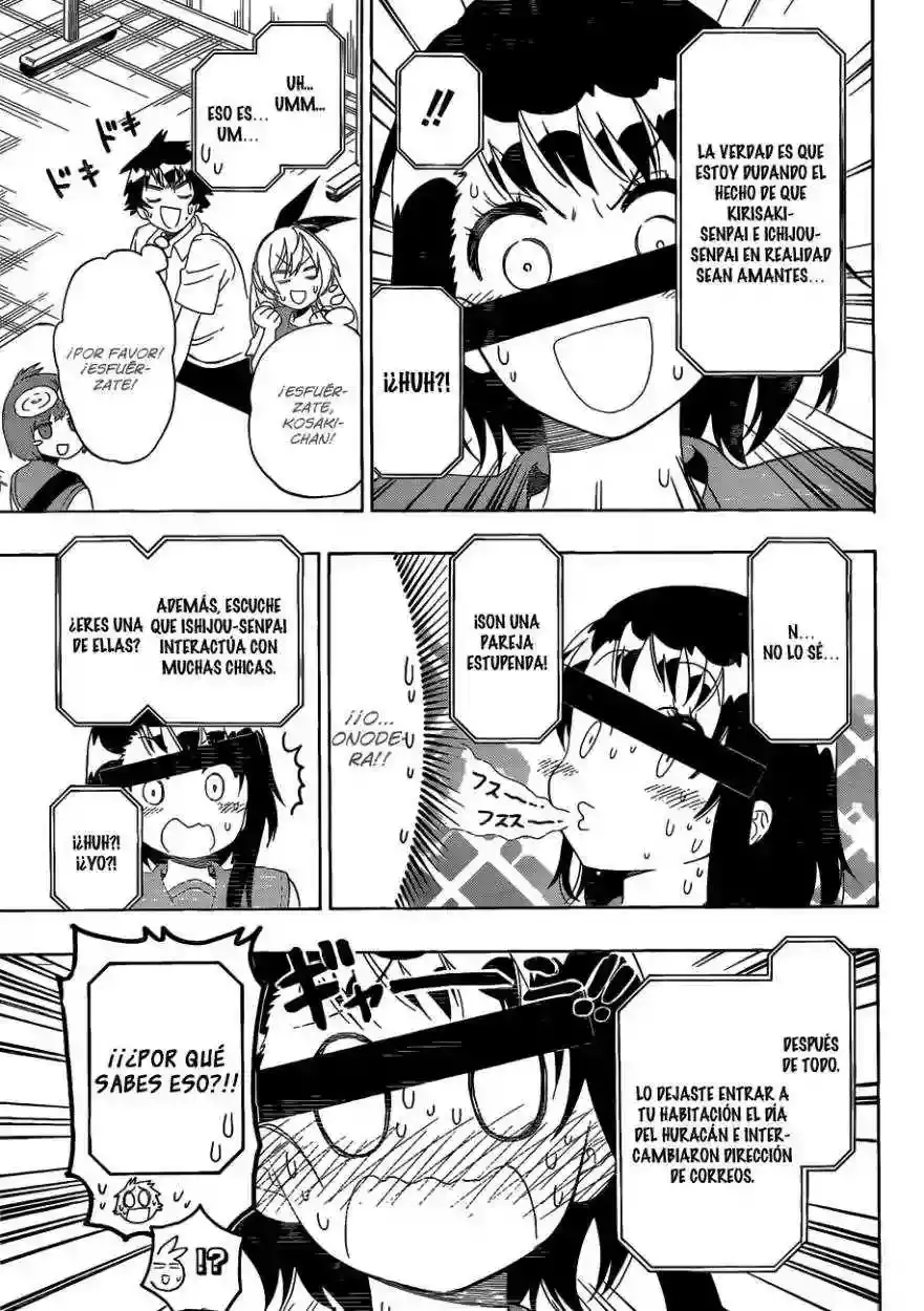 Nisekoi capítulo 130, página 14