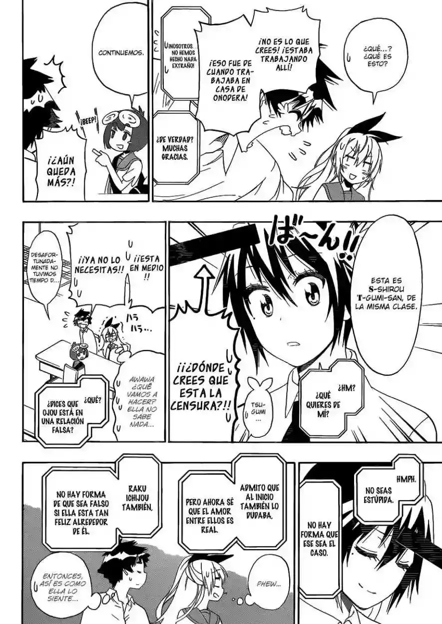 Nisekoi capítulo 130, página 15