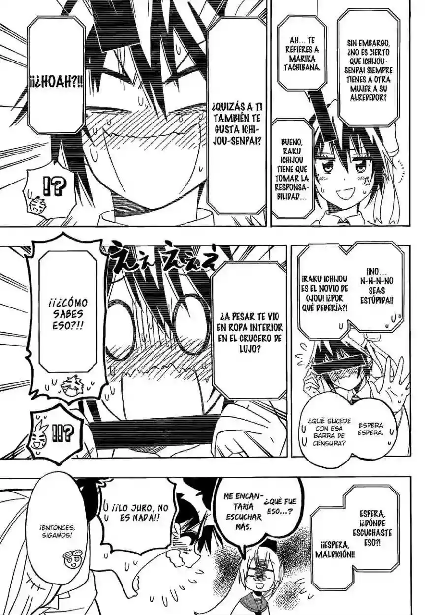 Nisekoi capítulo 130, página 16
