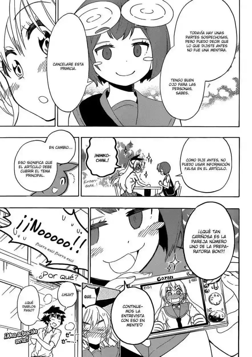 Nisekoi capítulo 130, página 22