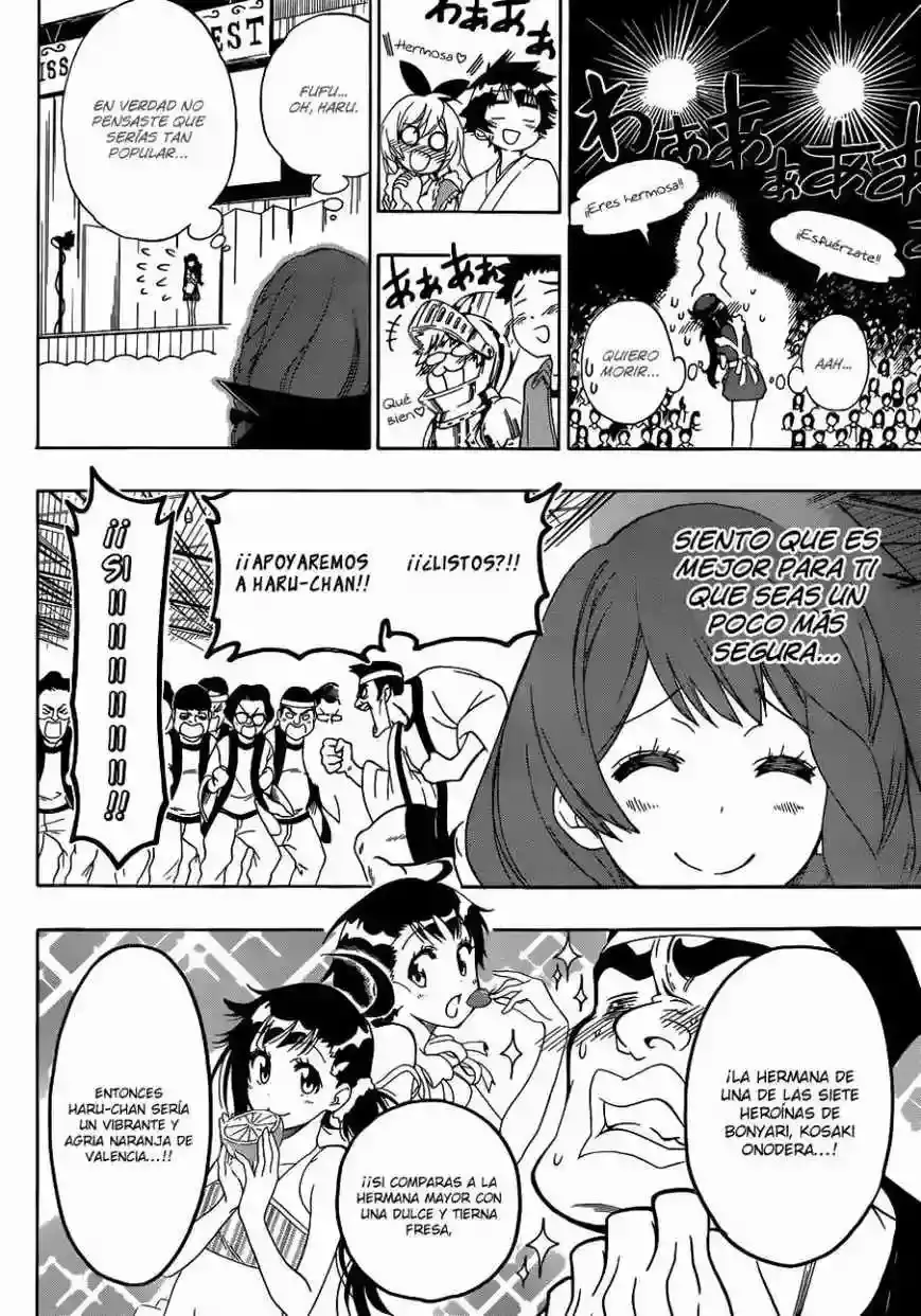 Nisekoi capítulo 132, página 11