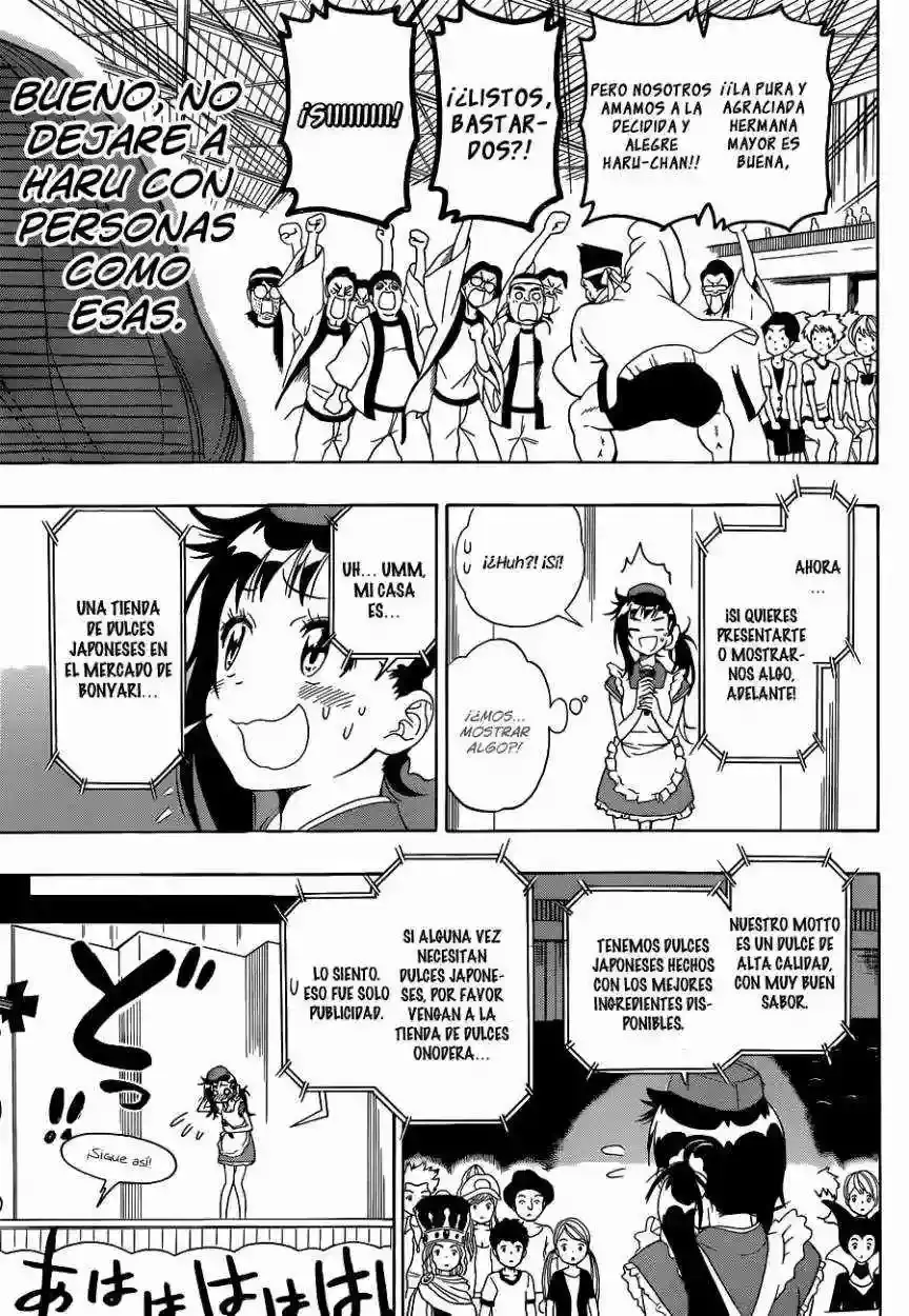 Nisekoi capítulo 132, página 12