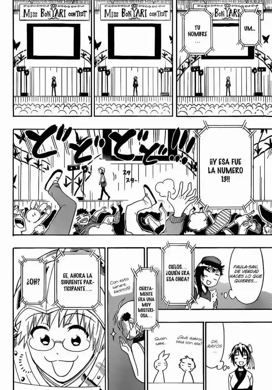 Nisekoi capítulo 132, página 17