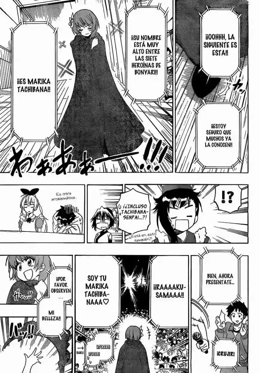 Nisekoi capítulo 132, página 18
