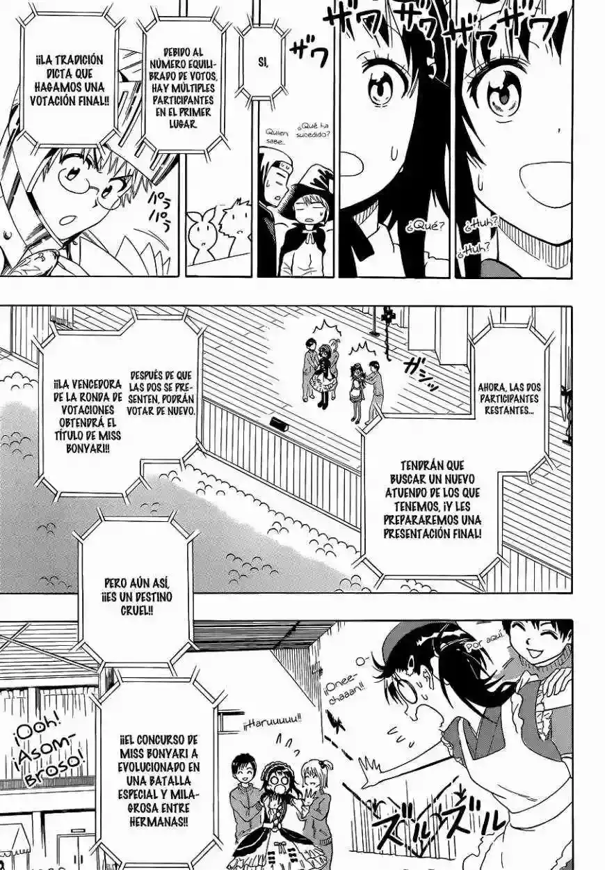 Nisekoi capítulo 133, página 9