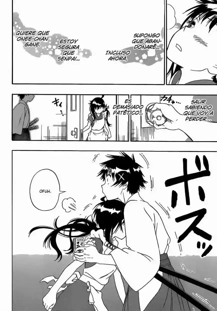 Nisekoi capítulo 133, página 12