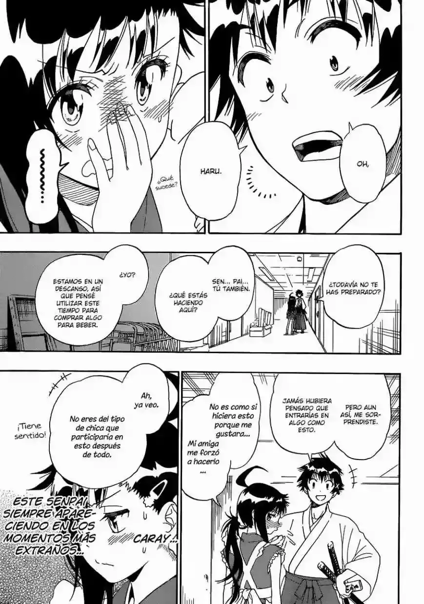 Nisekoi capítulo 133, página 13