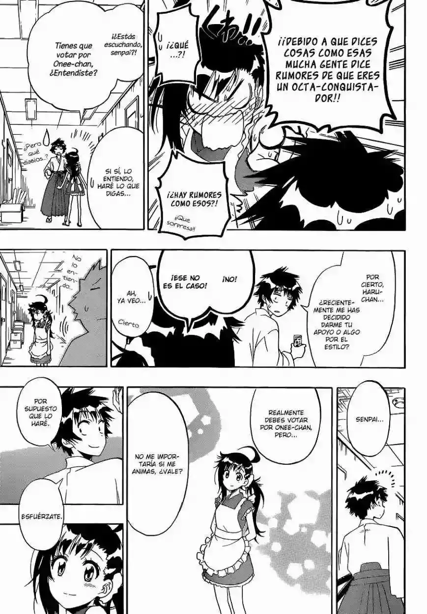 Nisekoi capítulo 133, página 15